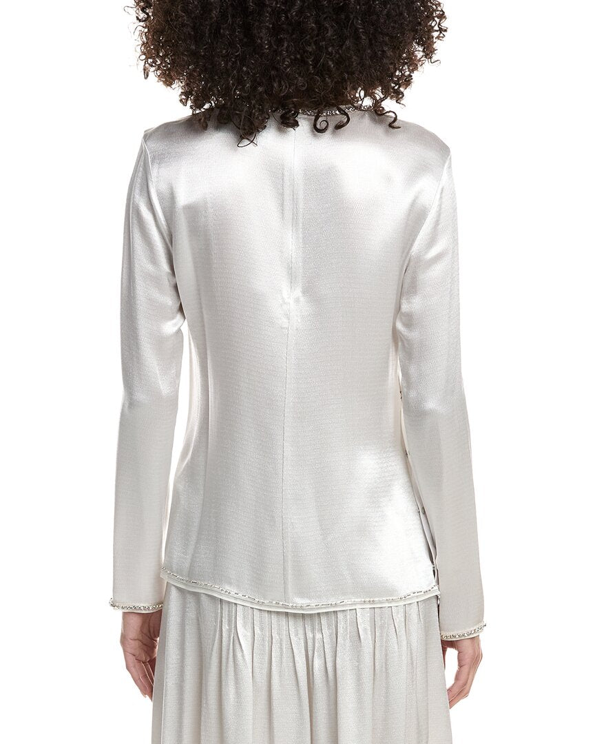 3.1 Phillip Lim Crystal Trim Top