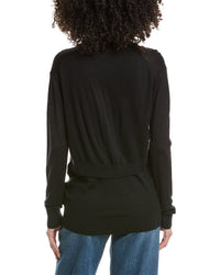 3.1 Phillip Lim Faux Layered Wool & Silk-Blend Cardigan