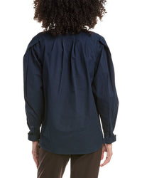 3.1 Phillip Lim Oxford Oversized Poet Blouse