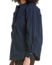 3.1 Phillip Lim Oxford Oversized Poet Blouse