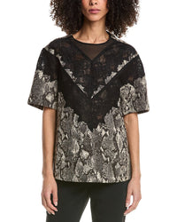 3.1 Phillip Lim Stretch Snake Boxy Top