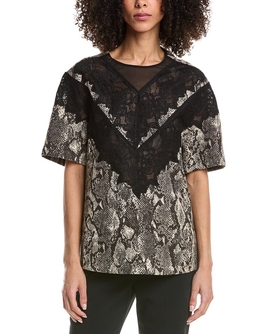 3.1 Phillip Lim Stretch Snake Boxy Top
