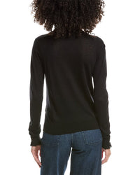 3.1 Phillip Lim Faux Layered Wool & Silk-Blend Sweater