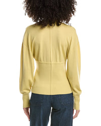 3.1 Phillip Lim Ruffle Seamed Wool-Blend Cardigan