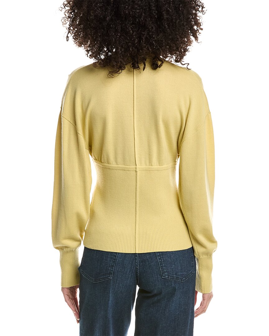 3.1 Phillip Lim Ruffle Seamed Wool-Blend Cardigan