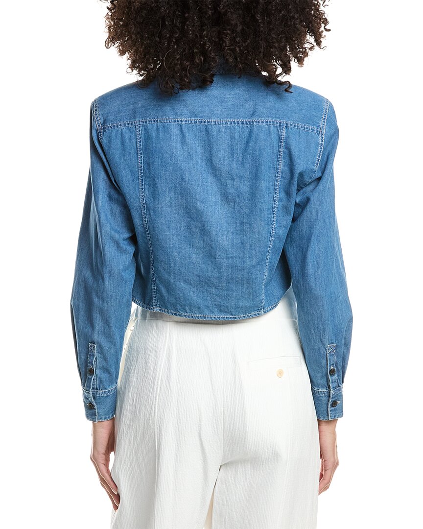 3.1 Phillip Lim Floral Collage Slim Shirt