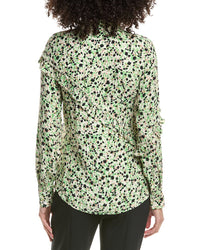 3.1 Phillip Lim Floral Collage Slim Shirt