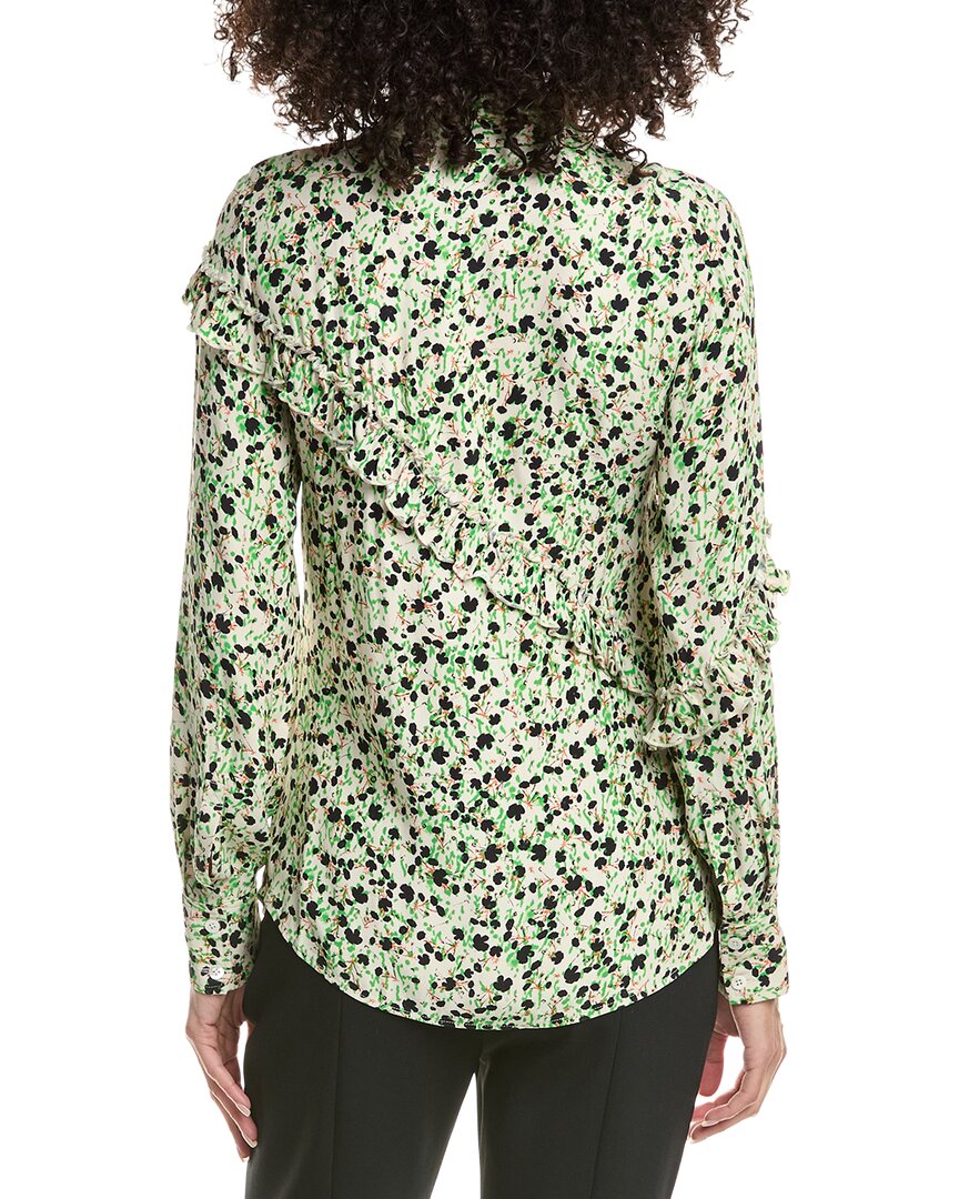 3.1 Phillip Lim Floral Collage Slim Shirt