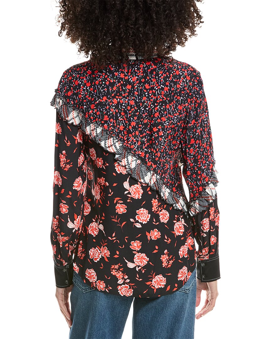 3.1 Phillip Lim Chambray Cropped Shirt