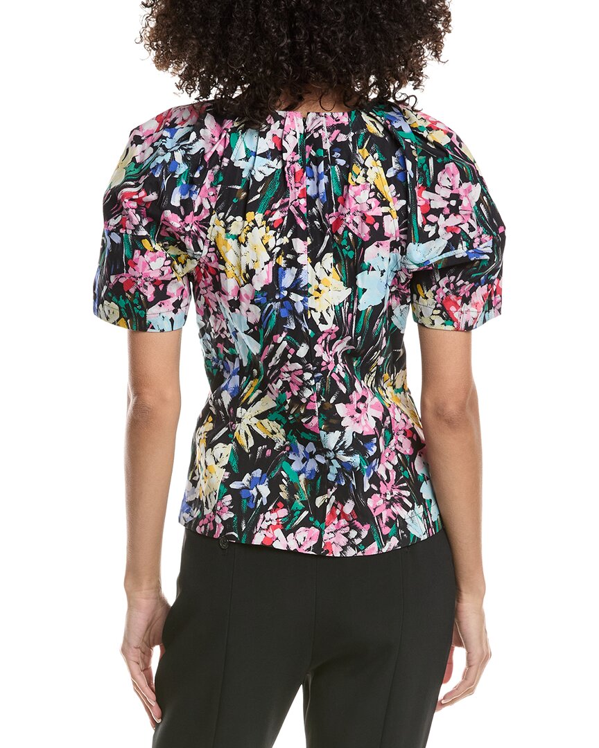 3.1 Phillip Lim Flowerworks Bloom Sleeve Scoop Neck Top