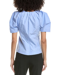 3.1 Phillip Lim Bloom Sleeve Scoop Neck Top