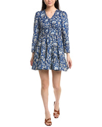 Sail To Sable Smocked Mini Dress