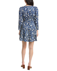 Sail To Sable Smocked Mini Dress