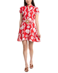 Sail To Sable Belted Shirtdress