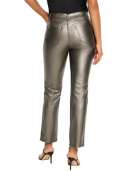 Nic+Zoe Daytrip Metallic Faux Leather Pant