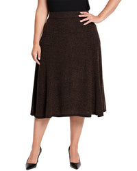 Nic+Zoe Plus Pixel Knit Skirt