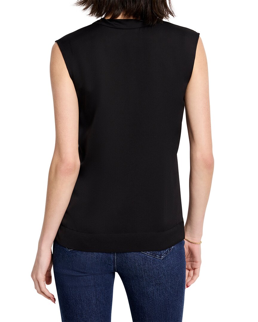 Nic+Zoe Satin Chiffon Jacket Layer