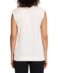 Nic+Zoe Petite Satin Chiffon Jacket Layer