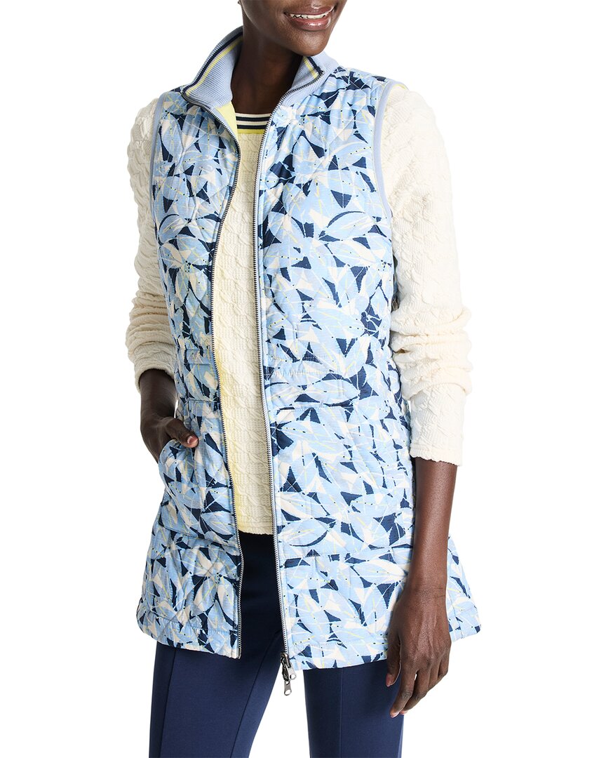 Nic+Zoe Winter Floral Reversible Vest