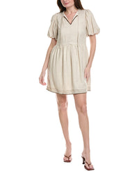 Nanette Nanette Lepore Linen-Blend Mini Dress