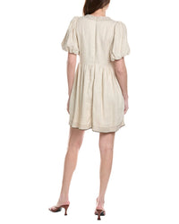Nanette Nanette Lepore Linen-Blend Mini Dress