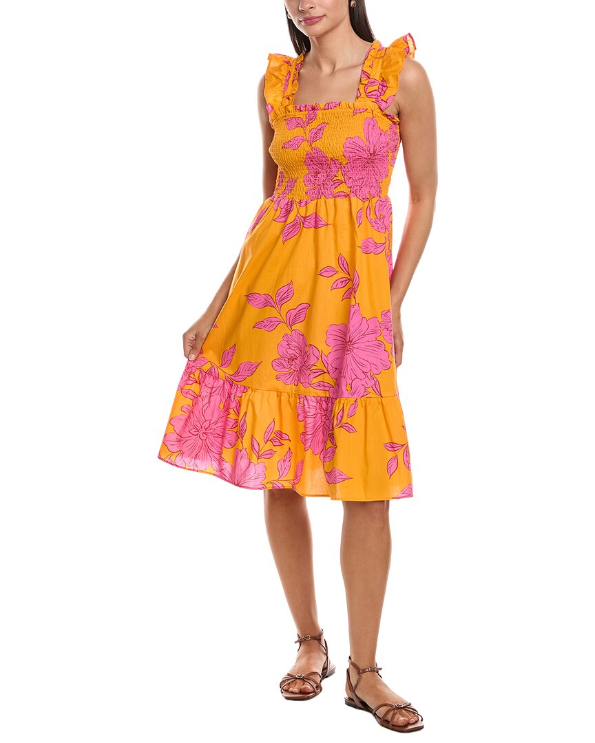 Nanette Nanette Lepore Cap Sleeve Midi Dress
