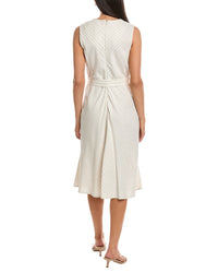 Nanette Nanette Lepore Linen-Blend Midi Dress