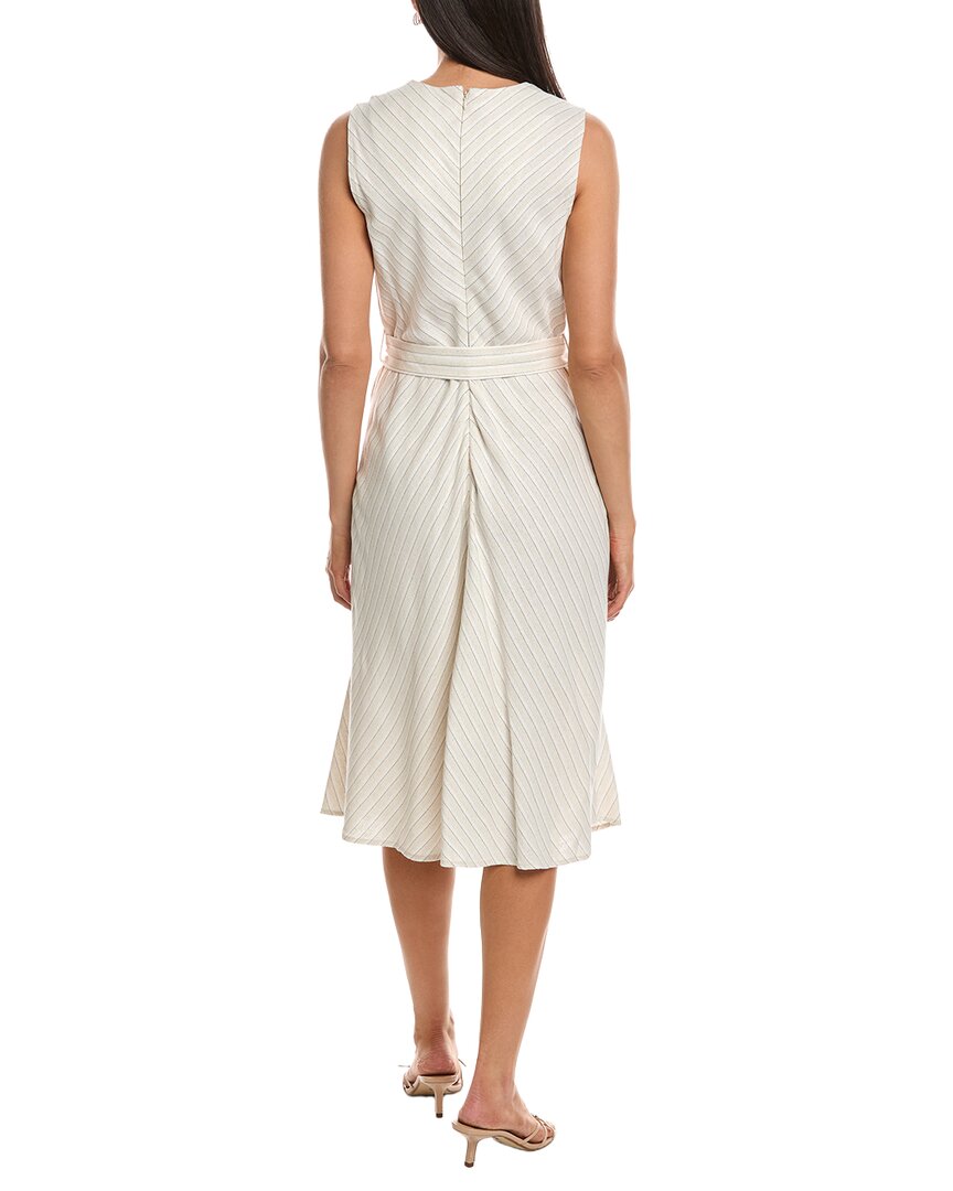 Nanette Nanette Lepore Linen-Blend Midi Dress