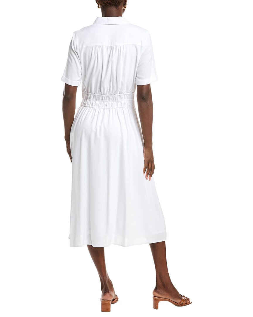 Nanette Nanette Lepore Linen-Blend Midi Dress
