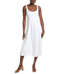 Nanette Nanette Lepore Linen-Blend Midi Dress