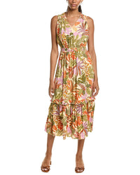Nanette Nanette Lepore Nanette Nanette Lepore Printed Midi Dress