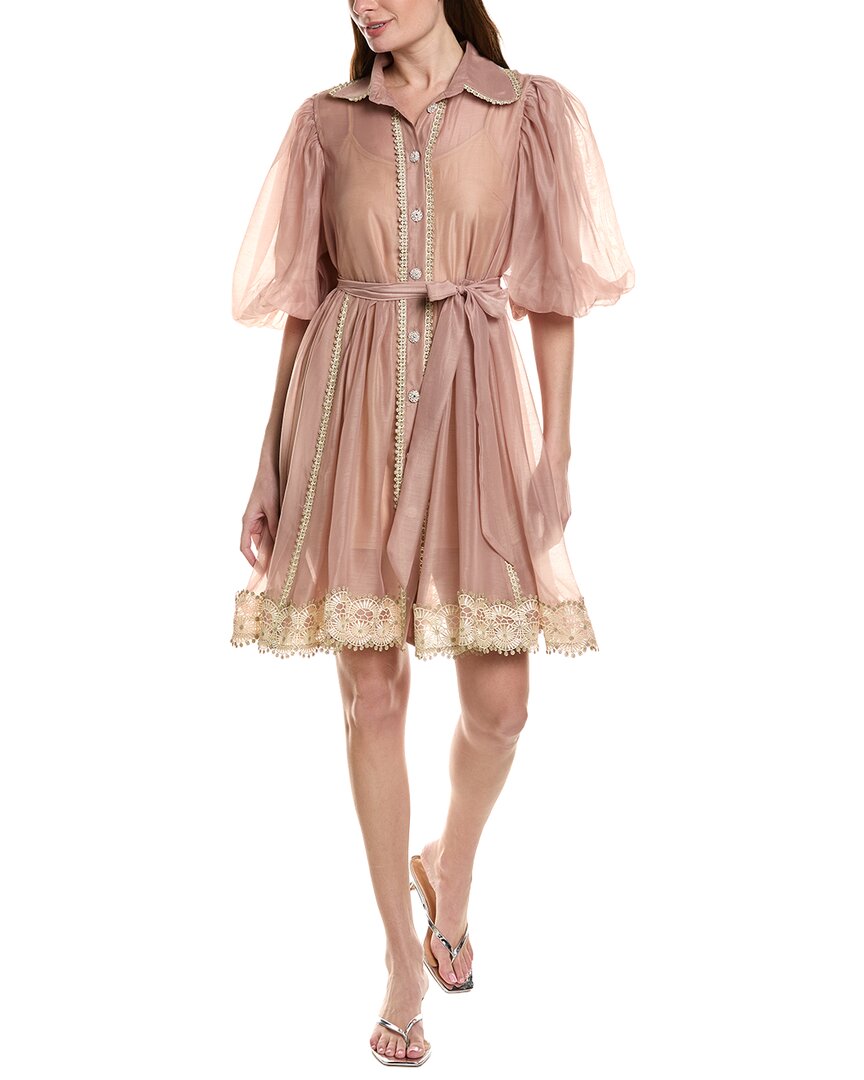 Beulah Short Sleeve Mini Dress