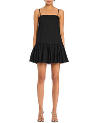 Seroya Krista Linen-Blend Mini Dress