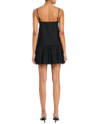 Seroya Krista Linen-Blend Mini Dress