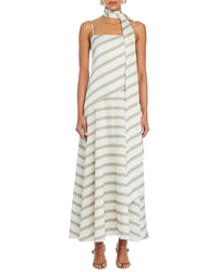 Seroya Kaia Satin Maxi Dress
