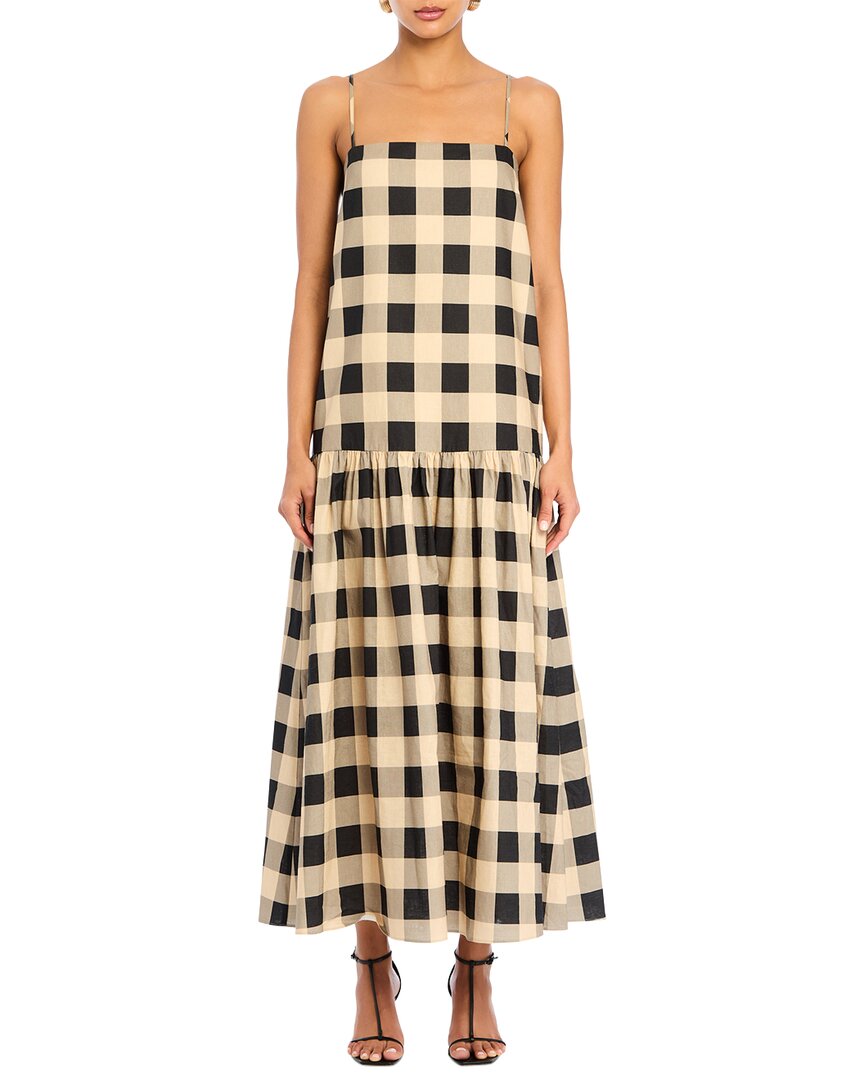 Seroya Aydan Linen-Blend Maxi Dress