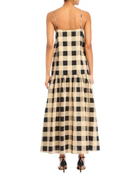 Seroya Aydan Linen-Blend Maxi Dress