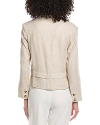 Nanette Nanette Lepore Linen-Blend Jacket
