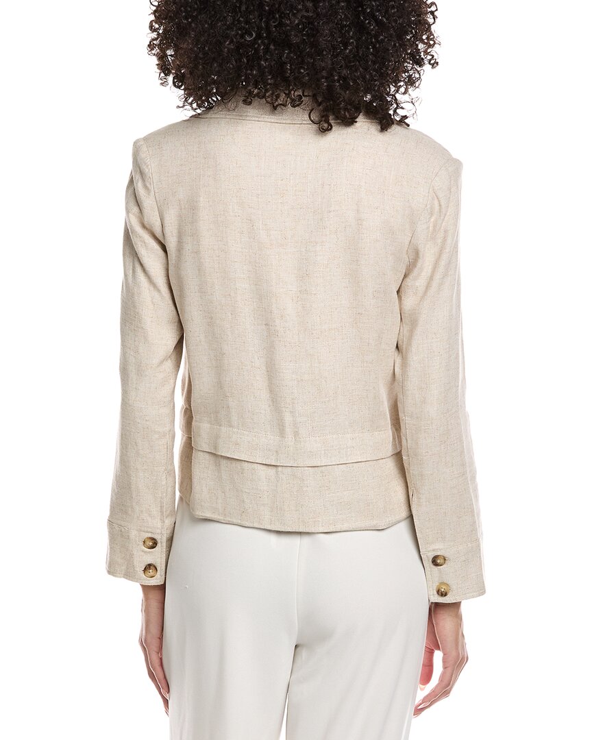 Nanette Nanette Lepore Linen-Blend Jacket