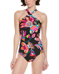 Trina Turk High Neck One-Piece
