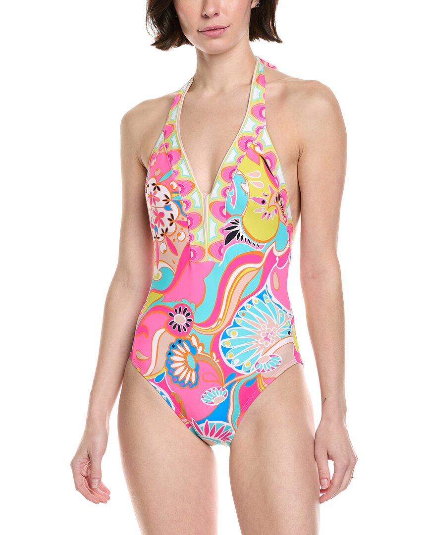 Trina Turk Plunge One-Piece