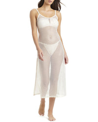Sanctuary Sea Crochet Maxi Coverup Dress