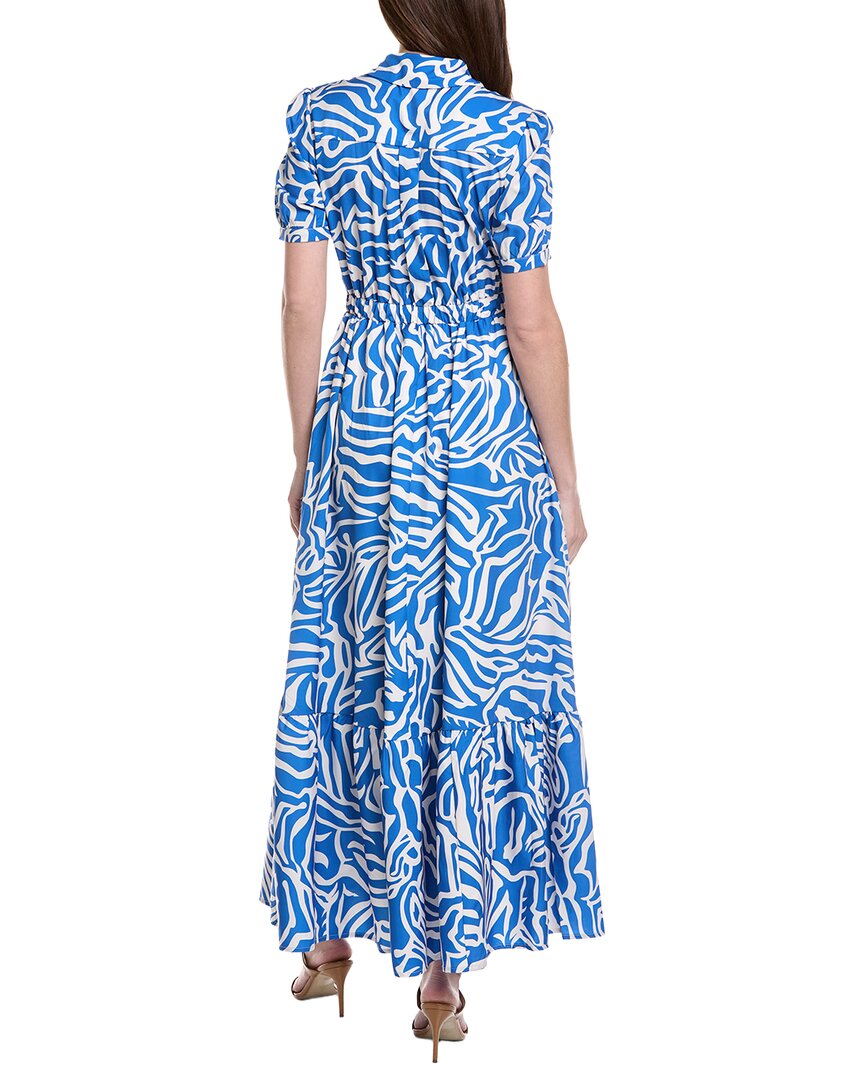 Gracia Printed Maxi Shirtdress