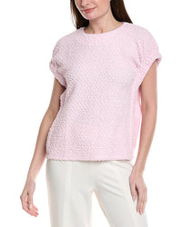 Gracia Embossed Texture Sleeveless Top