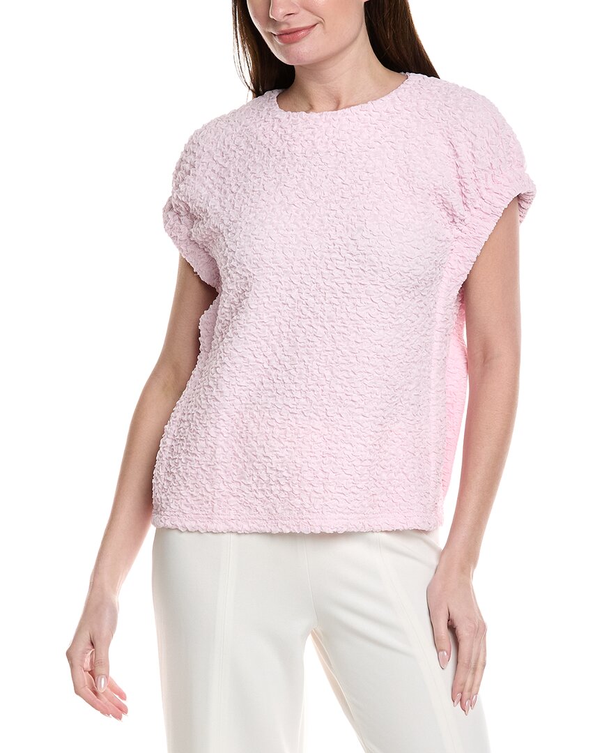 Gracia Embossed Texture Sleeveless Top