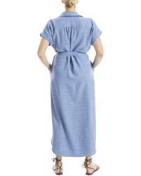 Max Studio Maxi Shirt Dress