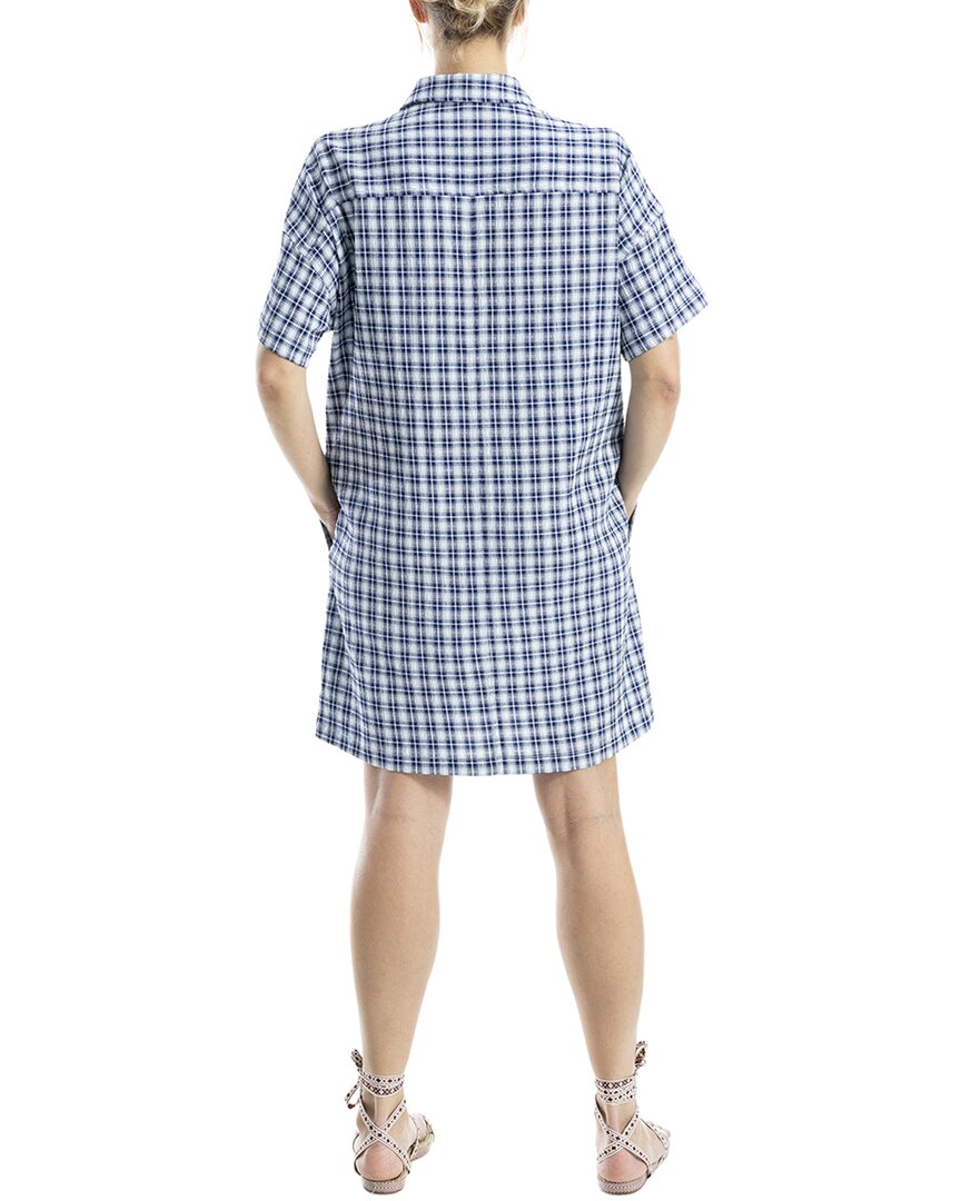 Max Studio Button-Front Shirtdress