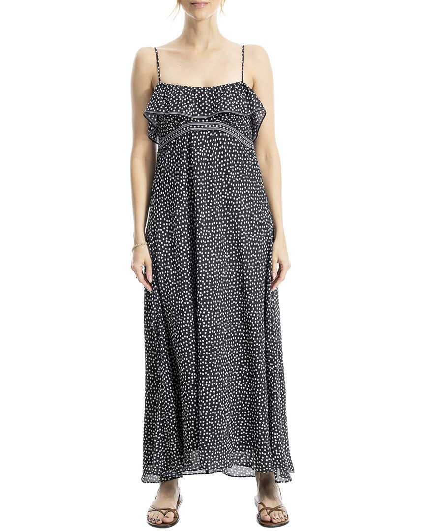 Max Studio Flounce Detail Maxi Dress