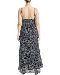 Max Studio Flounce Detail Maxi Dress
