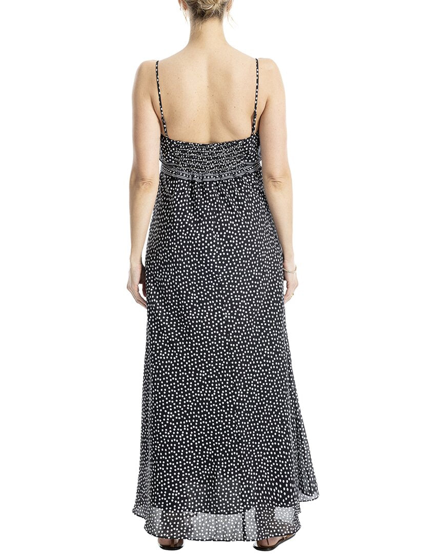 Max Studio Flounce Detail Maxi Dress